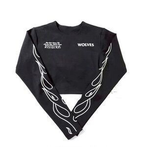 Darc Sport She wolves club flames crop top